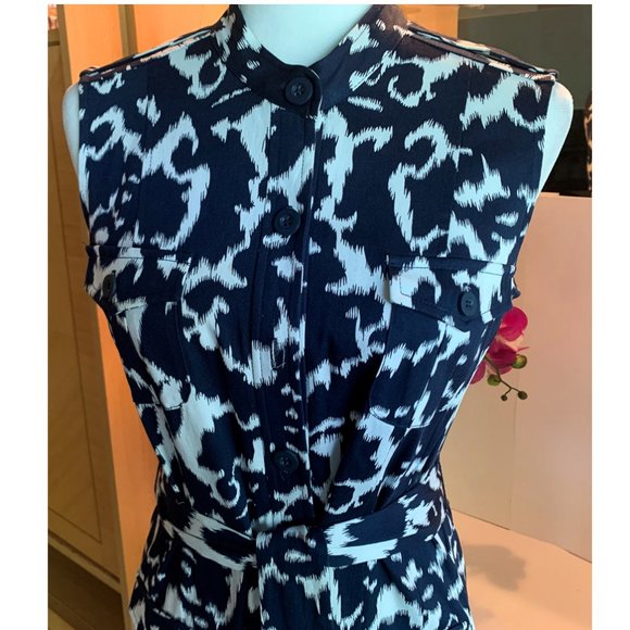 NWOT LENNIE FOR NINA LEONARD SLEEVELESS DRESS 6 - Picture 5 of 7